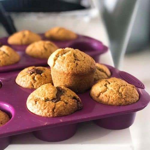 Receta Muffins de Banana y Avena Suaves y Esponjosos