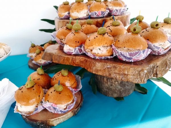 Mini Sándwich de Pollo